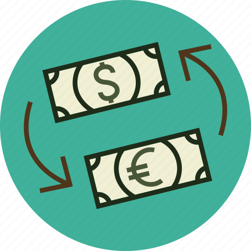 Capital, cash, conversion, converter, currency, dollar, euro icon - Download on Iconfinder