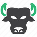 bull, market, finance
