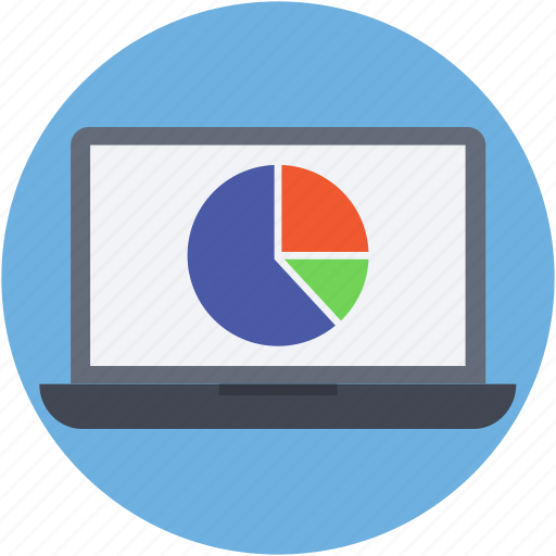 Online analytics, online graph, online infographics, pie chart, web analytics icon - Download on Iconfinder