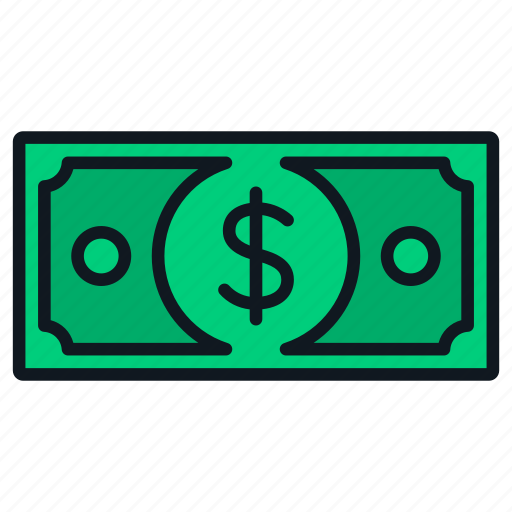 Bill, cash, dollar, money, pay icon - Download on Iconfinder