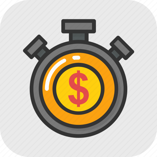 Marketing strategy, profit, savings, superannuation, time is money icon - Download on Iconfinder