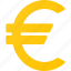 bank, currency, euro, finance, money, sign 