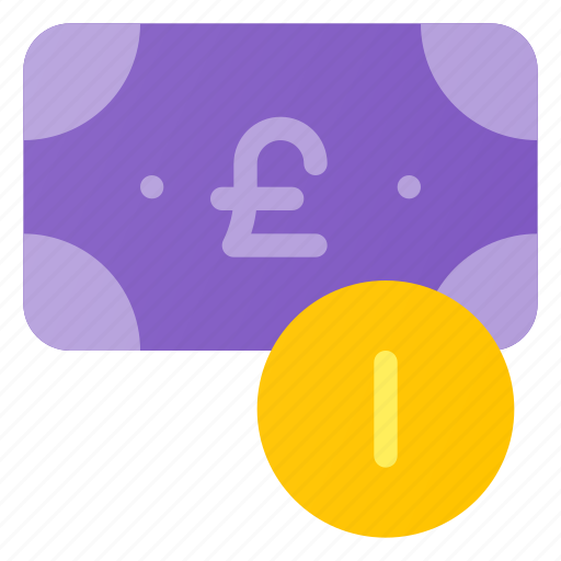 Bill, cash, change, coin, money, pound icon - Download on Iconfinder