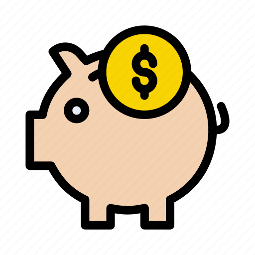 Bank, dollar, finance, piggy, saving icon - Download on Iconfinder