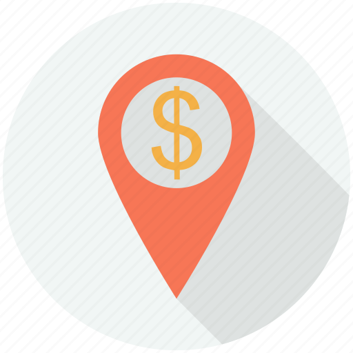 Finance and business, location, locator, maps, maps and flags, pin, pins icon - Download on Iconfinder