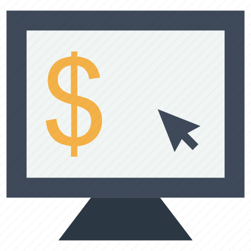 Business, coin, cursor, dollar, money, monitor, mouse icon - Download on Iconfinder