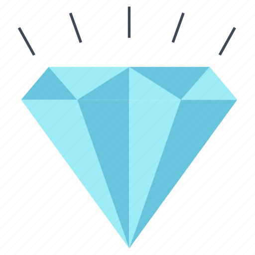 Crystal, diamond jewel, diamonds, finance and business, jewelry, precious, shapes icon - Download on Iconfinder