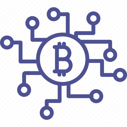 Bitcoin, money, currency, networking icon - Download on Iconfinder