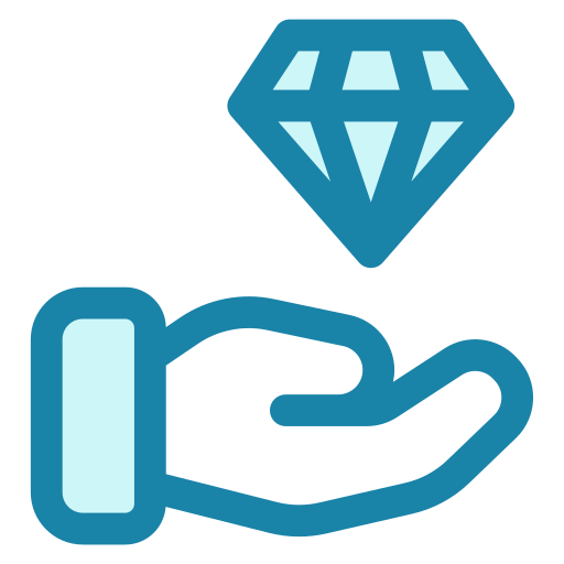 Asset, diamond, gem, crystal, jewelry, jewel, gemstone icon - Free download