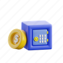 safe box, deposit, money, saving, wallet, finance, bank, business, banking 