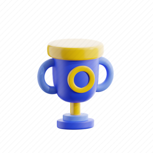 Trophy, winner, cup, champion, business, award 3D illustration - Download on Iconfinder