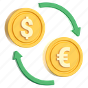 money, exchange, coin, finance, business, bank, euro, dollar, currency 