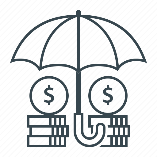Funds protection, insurance, protection, umbrella icon - Download on Iconfinder