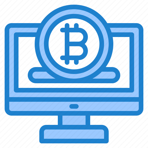 Finance, money, bitcoin, computer, currency icon - Download on Iconfinder