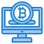 finance, money, bitcoin, computer, currency 