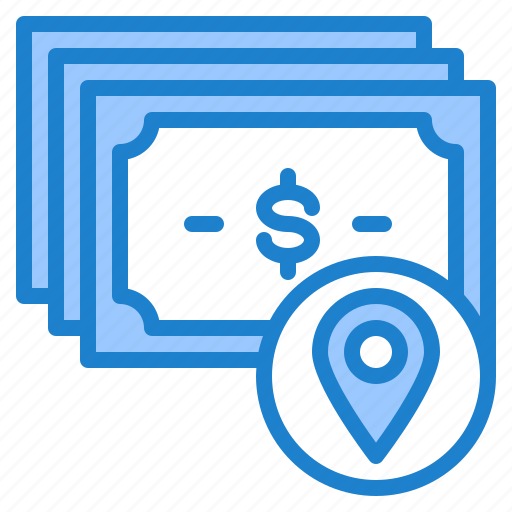 Location, finance, money, payment, cash icon - Download on Iconfinder