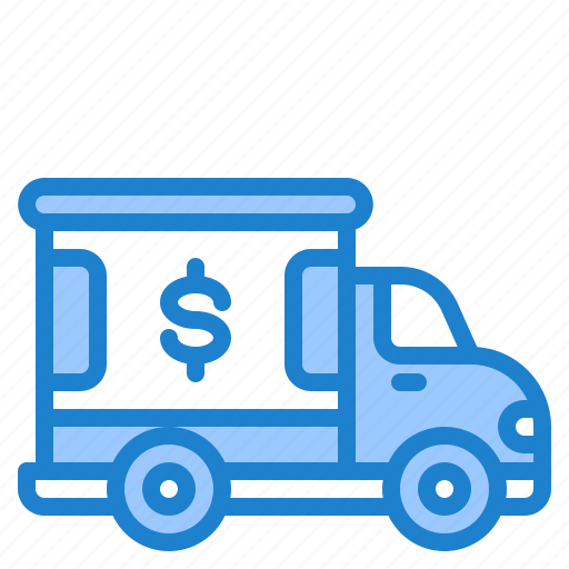 Truck, finance, money, delivery, currency icon - Download on Iconfinder