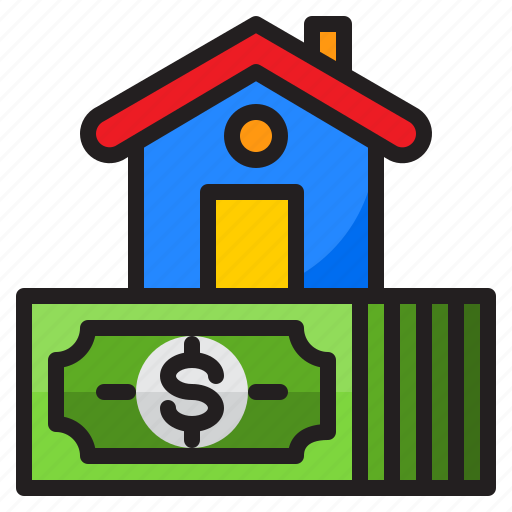 Finance, money, cash, home, house icon - Download on Iconfinder
