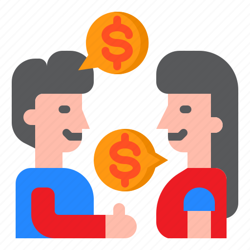 Conversation, money, finance, talk, business icon - Download on Iconfinder