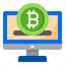 finance, money, bitcoin, computer, currency
