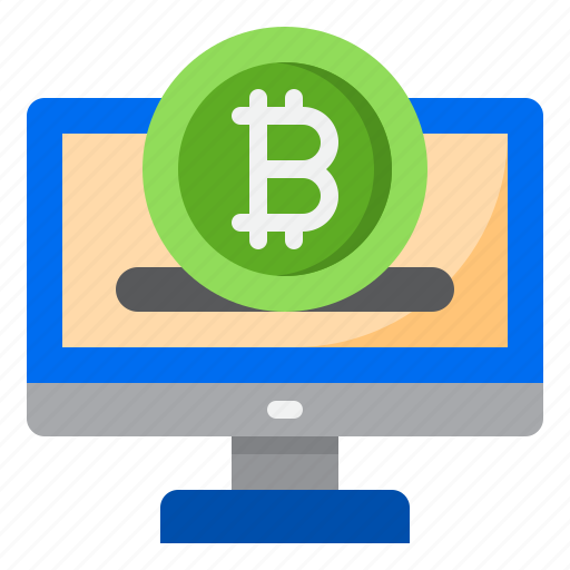 Finance, money, bitcoin, computer, currency icon - Download on Iconfinder