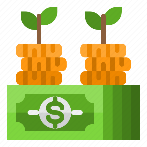 Money, finance, plant, cash, growth icon - Download on Iconfinder