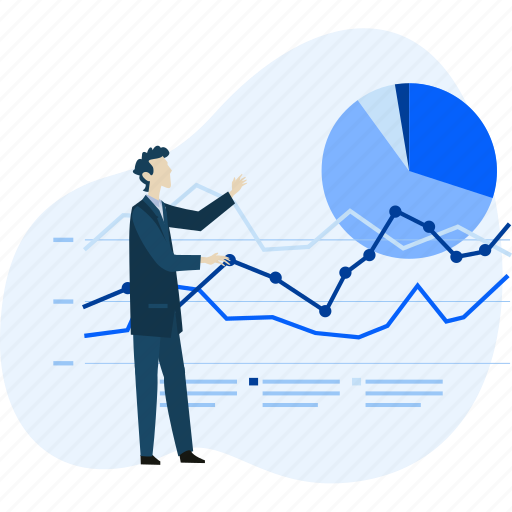 Analytics, business, chart, data, planning, statistics, strategy illustration - Download on Iconfinder