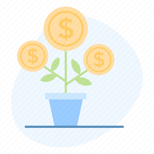 Money, plant, growth, financial, investment, business, development icon - Download on Iconfinder