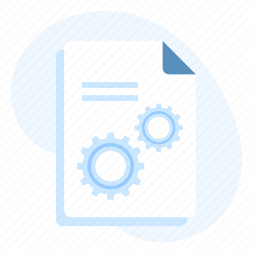 Document, setting, report, extension, format, business, information icon - Download on Iconfinder