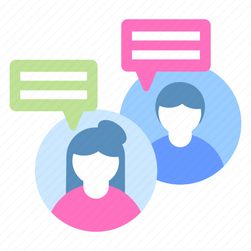 Discussion, communication, conversation, forum, face to face, chat, consulting icon - Download on Iconfinder