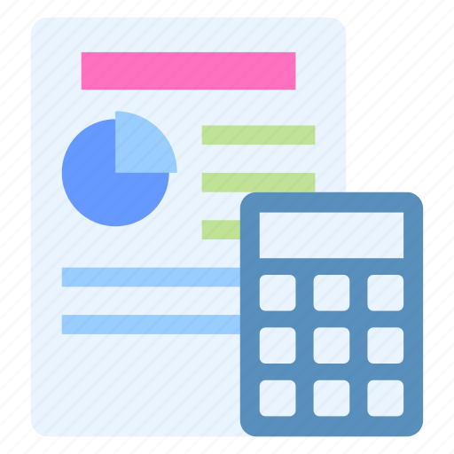 Budget, accounting, calculator, estimate, calculation, auditing, financial icon - Download on Iconfinder