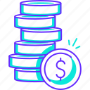 coins, currency, finance, financial, money, stack