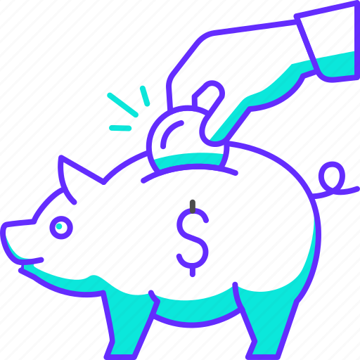 Bank, banking, coin, finance, money, piggy, savings icon - Download on Iconfinder