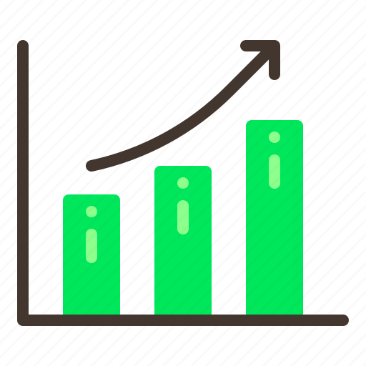 Graph increase, growth, chart, up icon - Download on Iconfinder