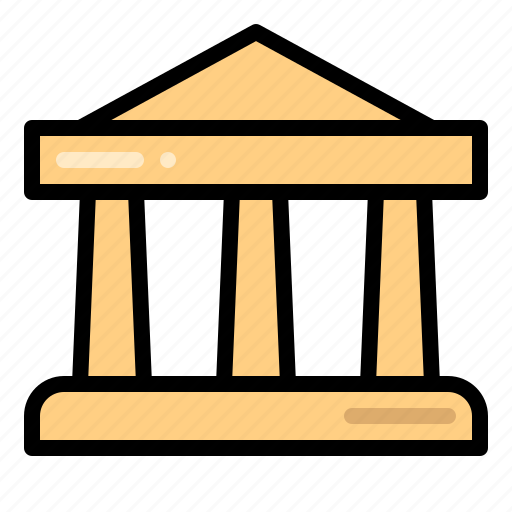 Bank, supreme court, court, building icon - Download on Iconfinder