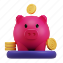 piggy, bank, cash, saving, banking, payment, dollar, savings, finance 