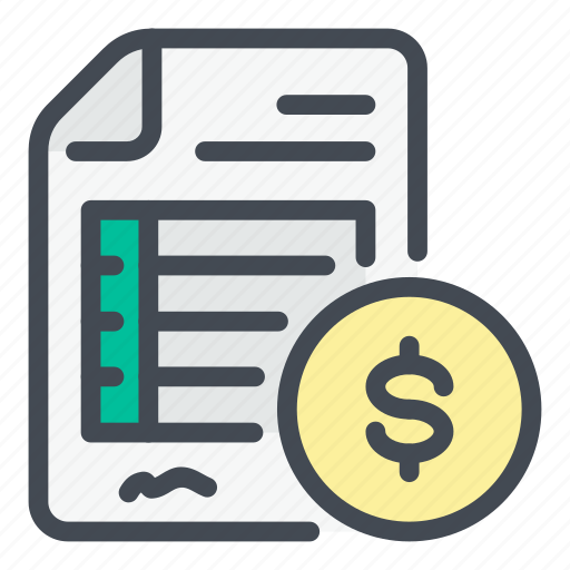 Finance, doc, document, report, invoice, dollar, money icon - Download on Iconfinder