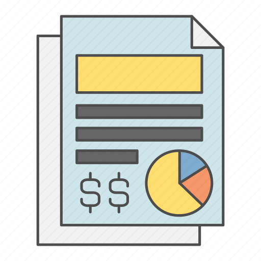 Business, cash, finance, money, reporting icon - Download on Iconfinder