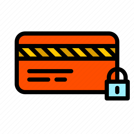 Bank, blocked, card, credit, finance, lock, padlock icon - Download on Iconfinder