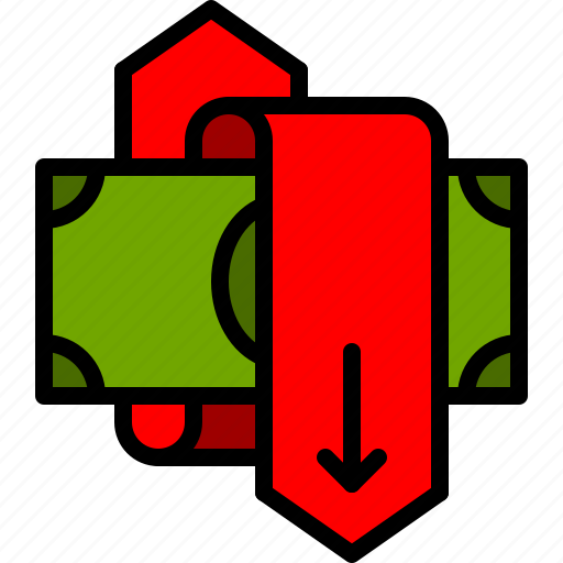 Currency, dollar, finance, loss, money, profit icon - Download on Iconfinder