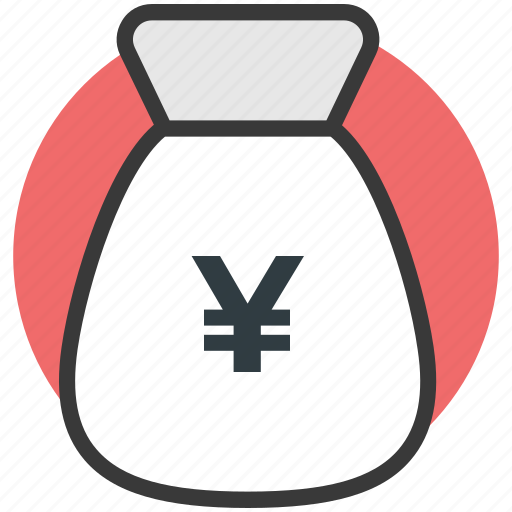 Japanese yen, money sack, yen currency, yen sack icon - Download on Iconfinder