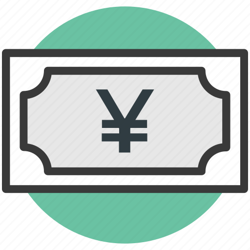 Banknote, currency, finance, money, yen note icon - Download on Iconfinder
