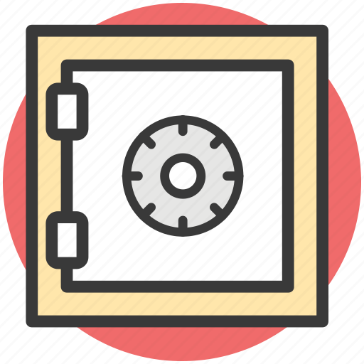 Bank safe, bank vault, money box, safe box, storage icon - Download on Iconfinder