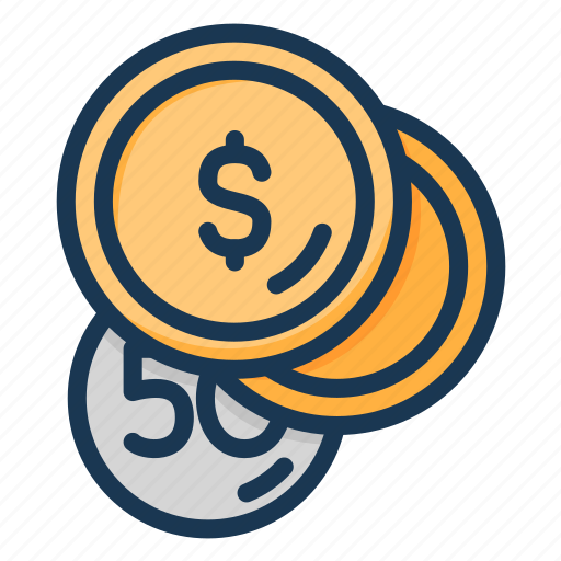 Cash, coin, coins, currency, finance, financial, money icon - Download on Iconfinder