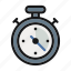 ceo, clock, time, timer, watch icon 