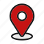 location, navigation, position, tracking icon 