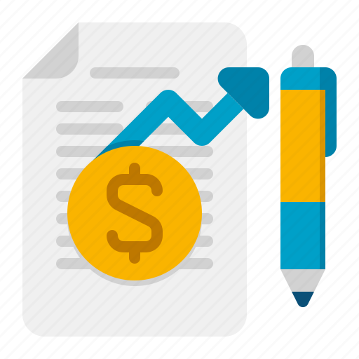 Income, increase, money, statement icon - Download on Iconfinder