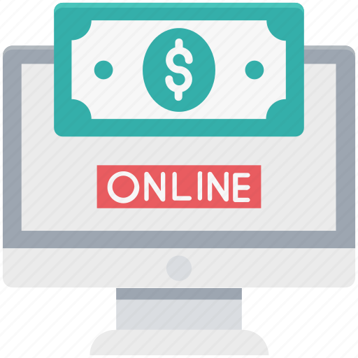 Money, online banking, online business, online earning, website icon - Download on Iconfinder