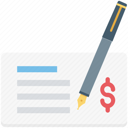Banking, bill, cashier, cheque, paycheck icon - Download on Iconfinder