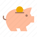 bank, finance, money, pig, porky, safe